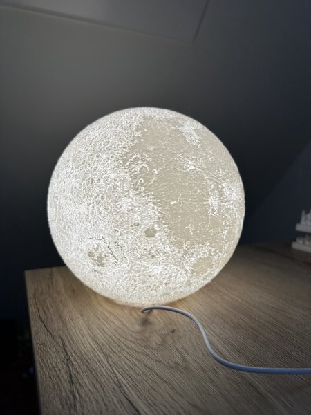 Image of light being on